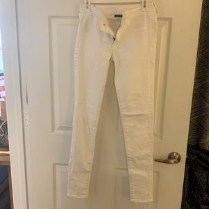 American Eagle white jeggings
